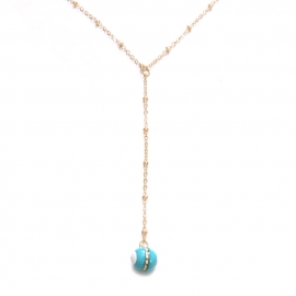 Cross-border hot sale devils eye pendant ladies necklace