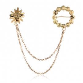 Crystal brooch lovely exquisite alloy diamond corsage