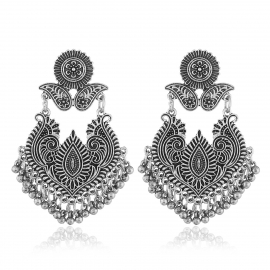 New recommendation european and american style fashion exaggerated wild creative ethnic style earrings alloy plating pattern earrings women