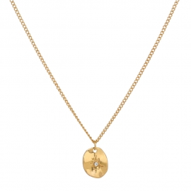 Japan and south korea small sober simple and small sky star alloy pendant necklace ladies clavicle chain factory direct sales