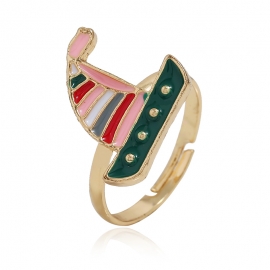 European and american simple sail alloy ring fashionable opening adjustable bracelet index finger ring