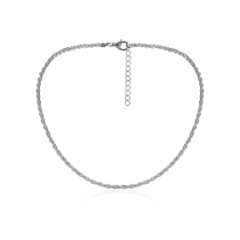 European and american cross-border jewelry simple single-layer chain necklace female retro multi-layer heart-shaped love geometric hollow necklace