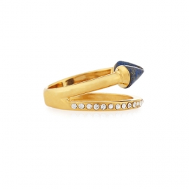 European and american fashion jewelry, personalized alloy synthetic stone exaggerated ladies ring