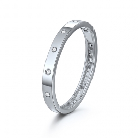 Europe and the united states minimalist wild bracelet glossy diamond bracelet gold-plated womens temperament fashion matching jewelry minority