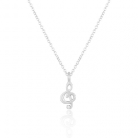 Cross-border hot-selling fashion classic all-match music symbol pendant necklace