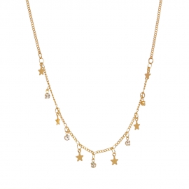 European and american hot-selling exquisite style sky star diamond natural freshwater pearl pendant zircon necklace jewelry necklace female