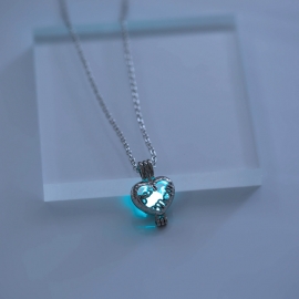 Ebay aliexpress hot jewelry hollow openable mom love heart pendant family necklace wholesale