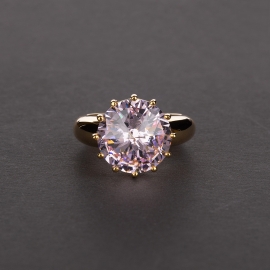 Elegant high quality fashion zircon s925 silver ring