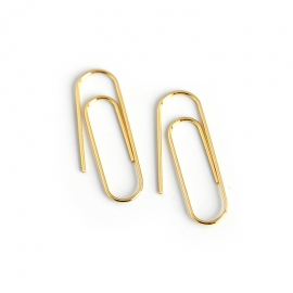Simple ins wind-back pin ear hook