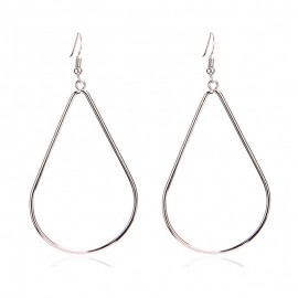 Amazon hot-selling earrings european and american big brand metal temperament drop earrings exquisite simple earrings cross-border direct supply