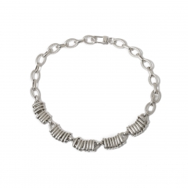 European and american cross-border jewelry, casual fashion, all-match electroplating alloy necklace, factory direct sales personalized necklace women