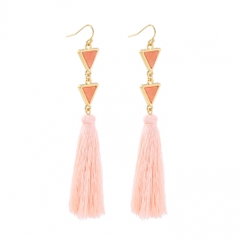 Wholesale european and american style retro accessories factory direct sales long ladies tassel earrings earrings wholesale