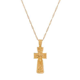 Ebay aliexpress hot sale fashion atmosphere retro jesus cross necklace religious european and american fashion jewelry