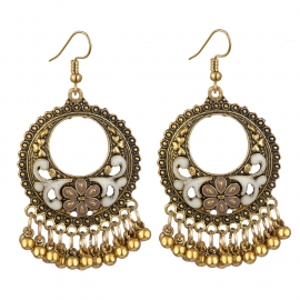 Fashion retro carved creative cross-border hot-selling earrings indian ethnic style earrings