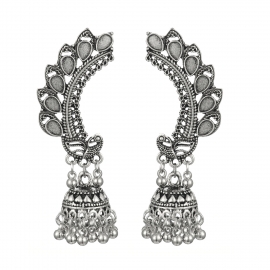 Indian style ethnic creative fashion exotic foreign trade direct sale alloy bell earrings