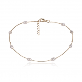 European and american cross-border jewelry, all-match short chain original necklace female temperament business geometric simple pearl necklace