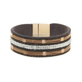 Foreign trade source europe and america retro bohemian bracelet, diamond-studded chain bracelet, ethnic style jewelry, one drop delivery