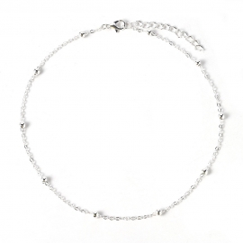 Simple classic european and american hot style round bead chain necklace