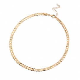 European and american accessories nk copper handmade sequin collar, golden fashion temperament, wild single-layer necklace accessories ins