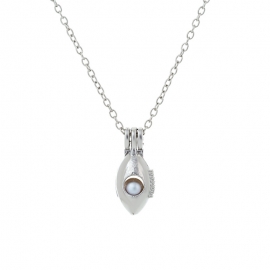 European and american cross-border fashion new product rugby diy small matching cage natural freshwater pearl necklace