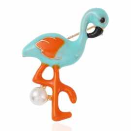 New style long-legged crane high-end brooch