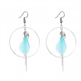 New cross-border earrings jewelry bohemian ethnic style earrings alloy tassel earrings wholesale