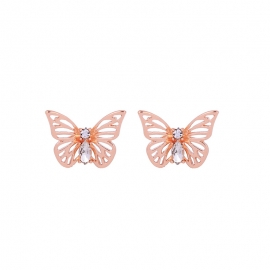 Hot new european and american style simple butterfly cute temperament super fairy earring wish cross-border jewelry wholesale