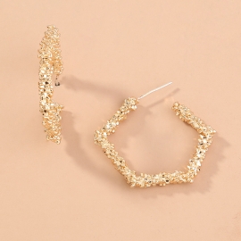 New european and american foreign trade hot-selling jewelry, exaggerated geometric shape, simple and versatile earrings, small earrings