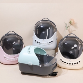 Pet bag for cat out portable breathable shoulders