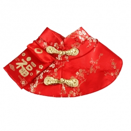 Chinese style pet new year clothes