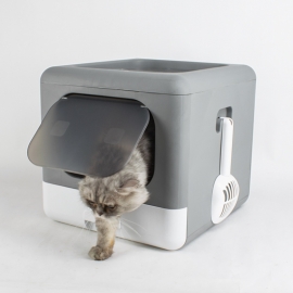 Cat toilet folding top - in splash - proof bedpan
