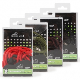 Plain nylon one piece rope race training dog chain pet p chain