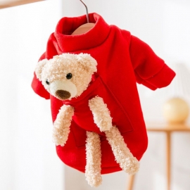 Winter pet clothes