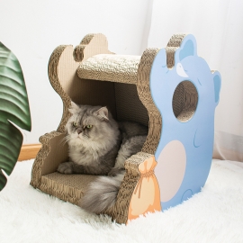 Corrugated cat nest cat toy cat supplies cat climbing frame cat claw board elephant
