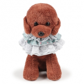 Layered lace floral fashion korean pet scarf