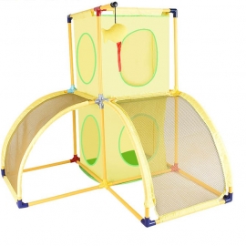 Detachable combination cat nest oxford cloth pet cat tunnel claw toy creative diy cat climbing rack