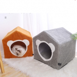 Cat villa cat house four seasons universal closed cat nest pet nest
