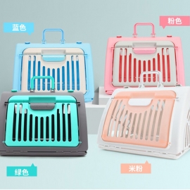 Triangle folding cat bag pet aviation case