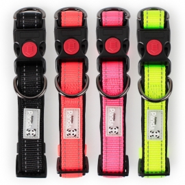 Panda double d buckle adjustable pet collar