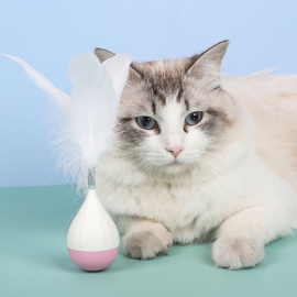 Hot air balloon goose feather tumbler cat cat interactive toy dog toy supplies