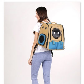 Portable pet bag breathable cat bag