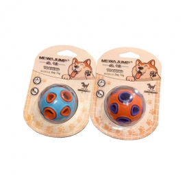 Bite-resistant spherical pet toy