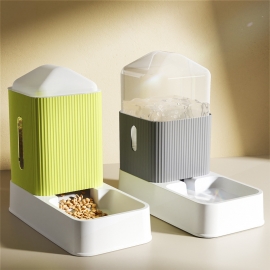 Automatic feeder water fountain for pets