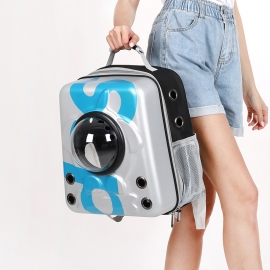 Transparent portable dog bag pet space bag