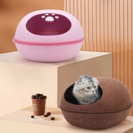 Cat nest four seasons universal removable and washable felt