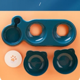 Three bowls in one set for pets