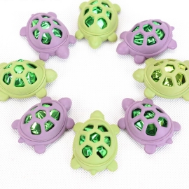 Rubber turtle bite resistant scratch interesting creative cat sound paper sound toy