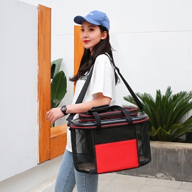 Portable summer car pet bag