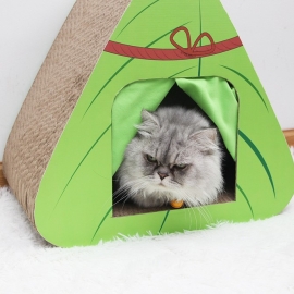 Le you send new cat scratch board creative triangle cat scratch board corrugated cat scratch