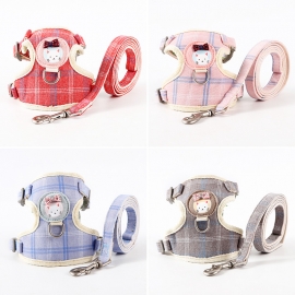 Cotton wrap bow cartoon cat bodice cat strap